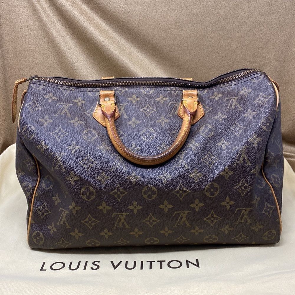 Authentic LOUIS VUITTON Speedy 35 Monogram - Picture 6 of 16